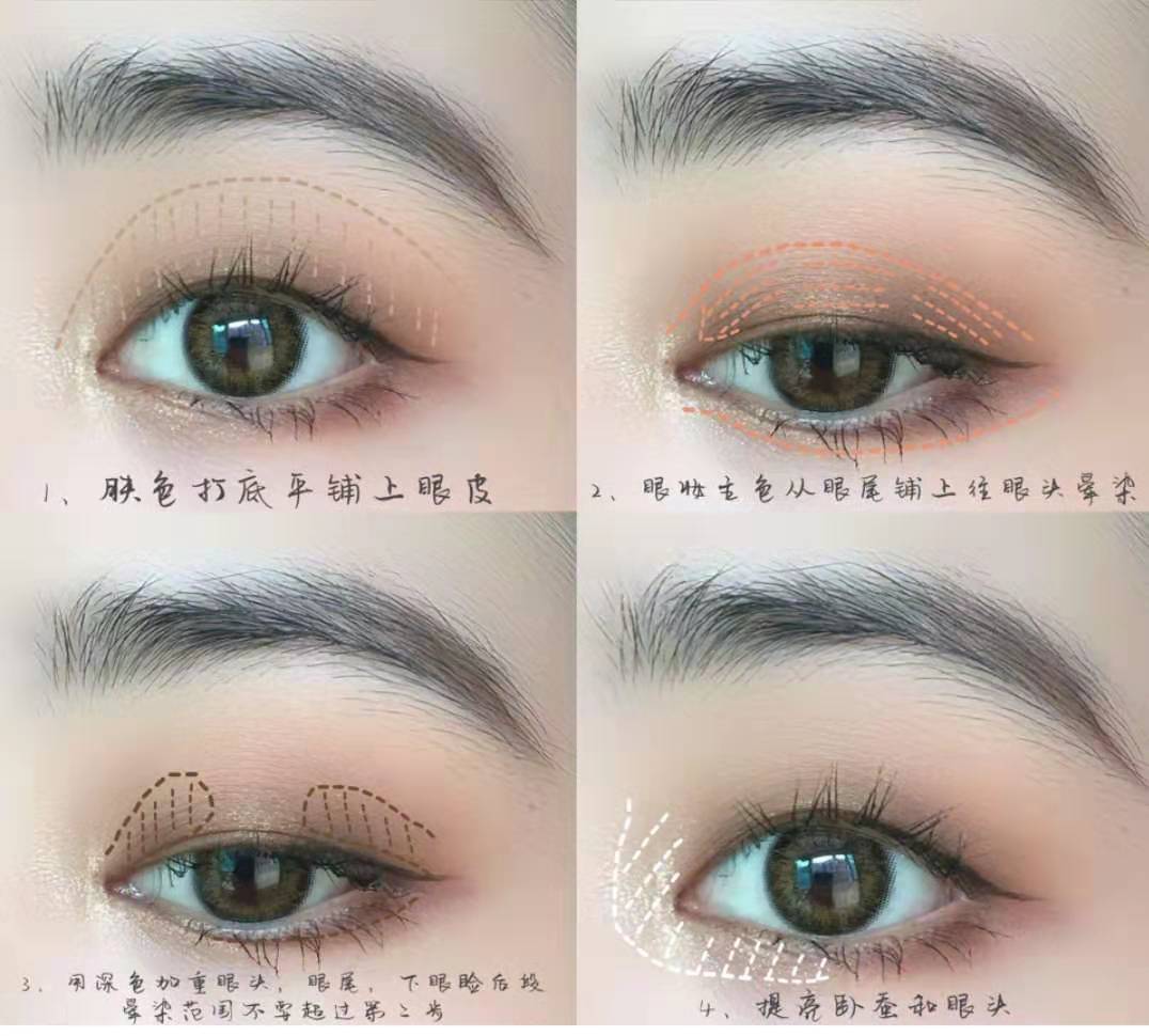 单眼皮的小姐姐,单眼皮怎么贴成欧式大双眼皮