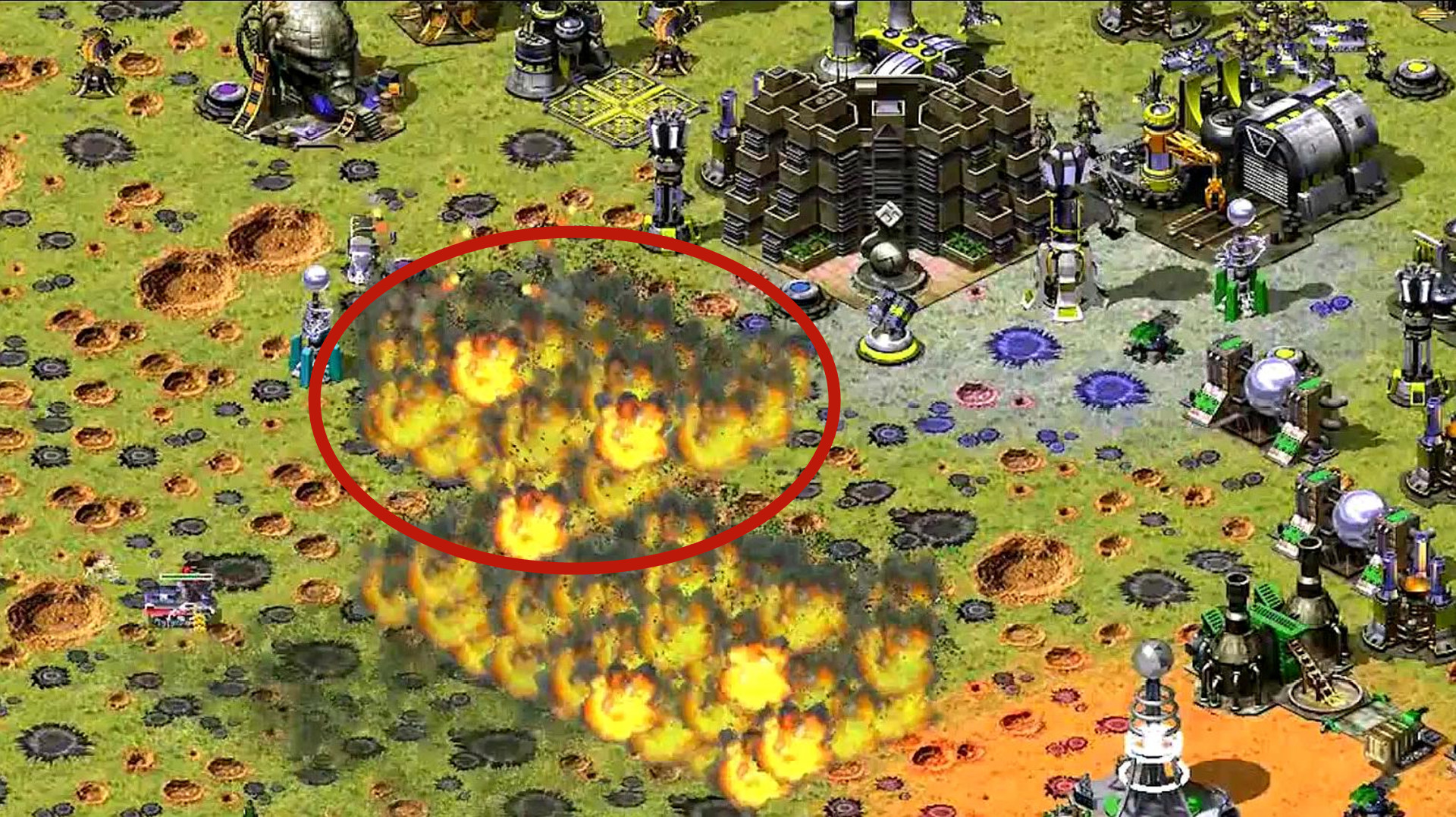 红色警戒2有哪些丧心病狂的操作,红色警戒2一些操作技巧