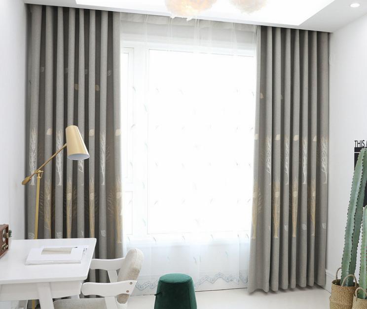 窗帘棉麻面料怎么选购,窗帘面料的认识棉麻面料