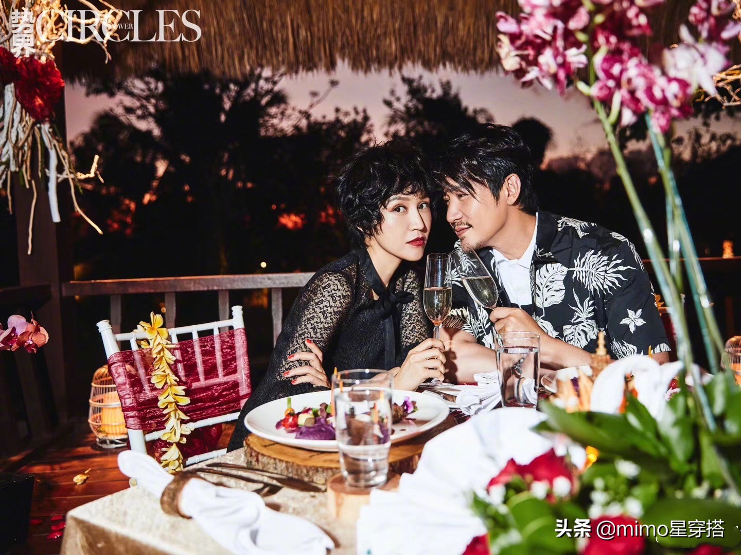 陆毅一家四口萌照,陆毅鲍蕾一家人海边照片