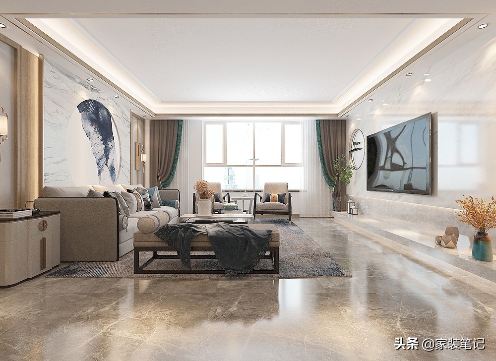 适合年轻人温馨新中式装修小户型,新中式新房装修设计哪款好看