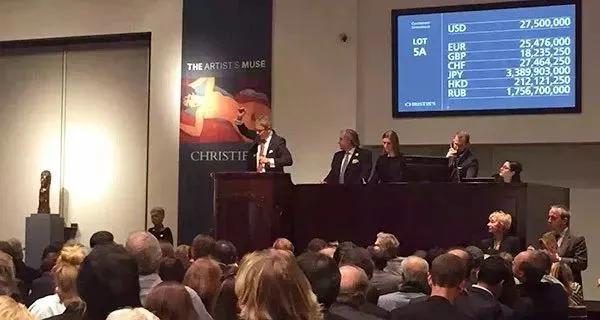 目前全球最贵的十件拍卖艺术品,世界拍卖史上最贵的画