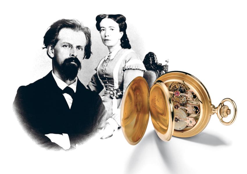 芝柏手表三金桥陀飞轮原钻,芝柏三金桥