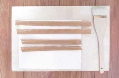 画画裱纸步骤,自学裱画入门教程