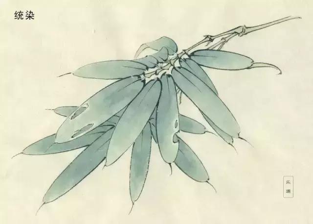 工笔画染云技法,工笔画18种技法图解