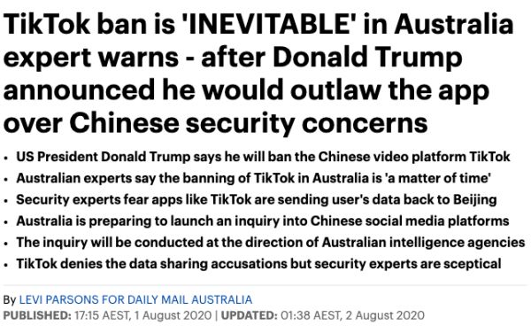 tiktok海外直播被警告会怎么样,tiktok在美国关停会怎样