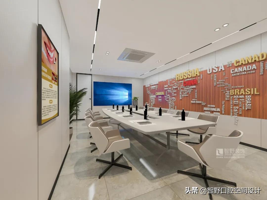 牙科简约装修图实景图,牙科装修效果视频