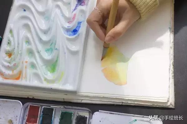 固体水彩颜料新手入门教程,水彩插画新手入门教程