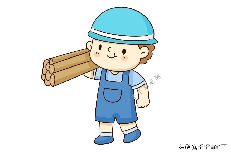 学生绘画q版人物肖像画,教画画人物q版