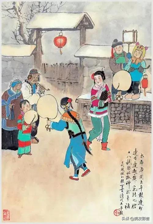 【知识】听说中华民俗与中国画和古诗词更配哟！（下部