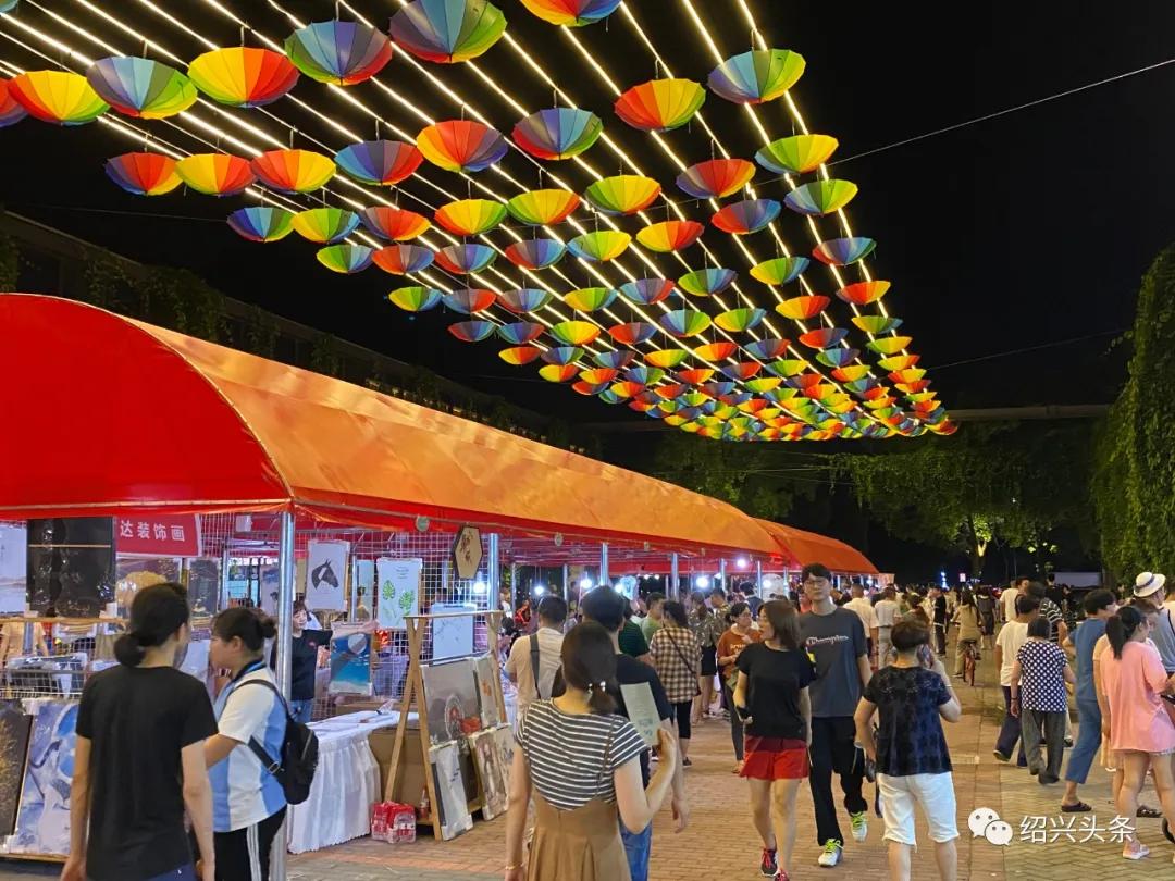 绍兴越城最火爆的夜市,浙江绍兴最新夜市