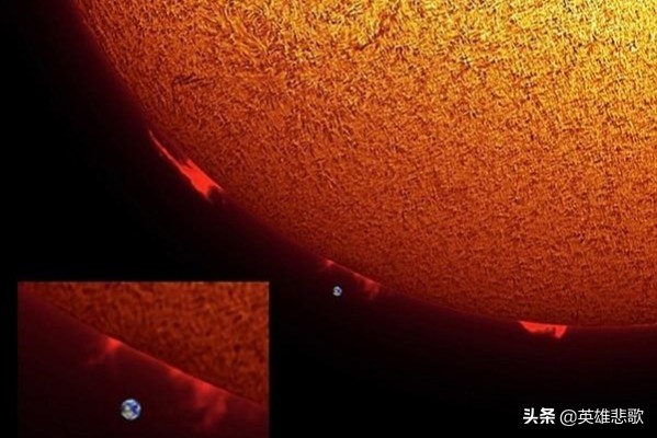 地球就像一粒尘埃,地球在整个宇宙也不过是一粒尘埃