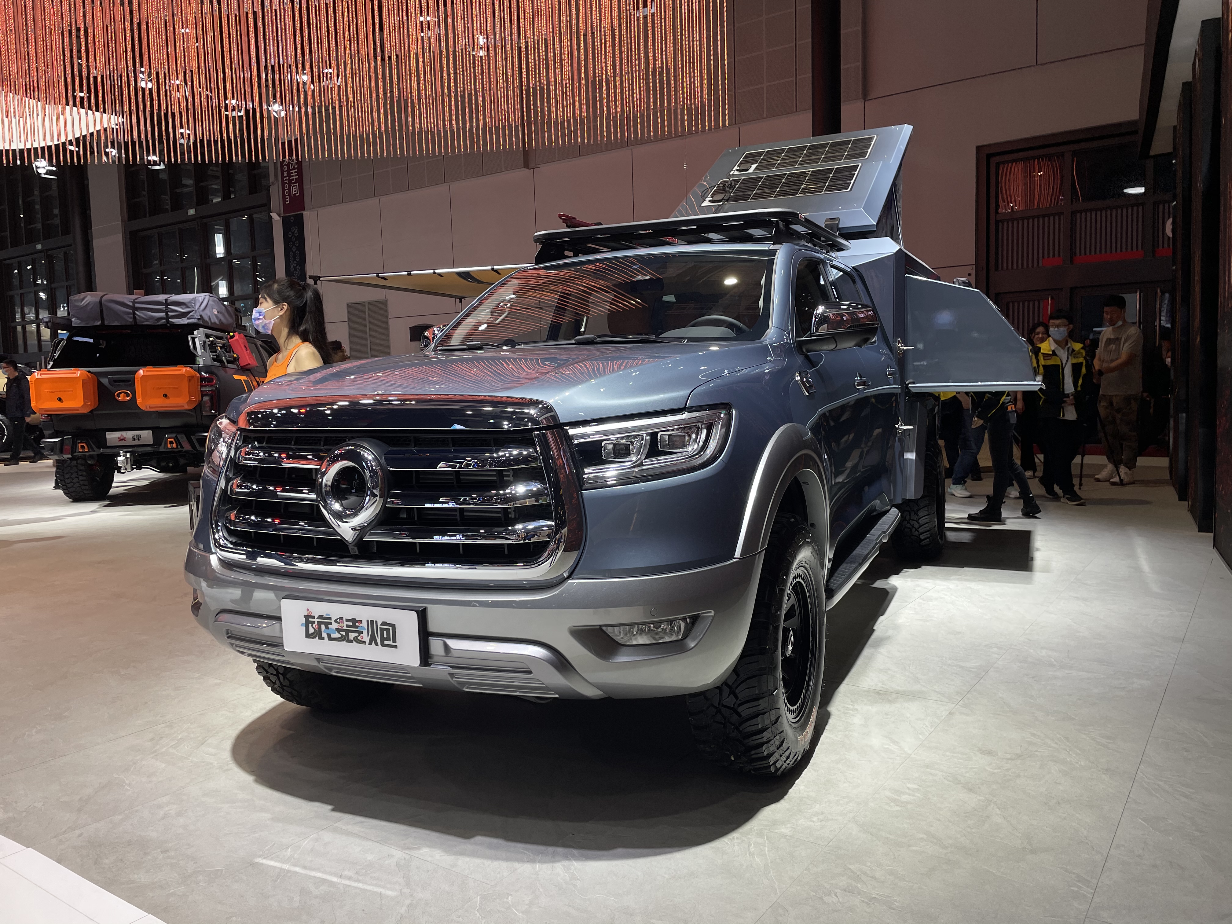 长城炮房车上海车展,上海车展长城炮旅居版