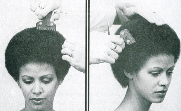 沙宣发型--非洲式