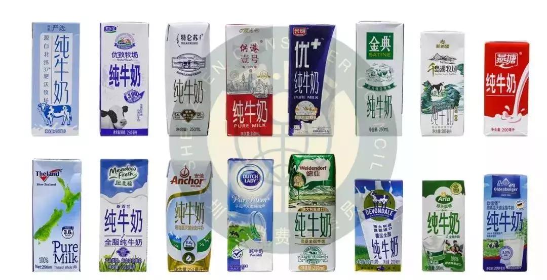 16种合格牛奶,教你如何选择一款真正的纯牛奶