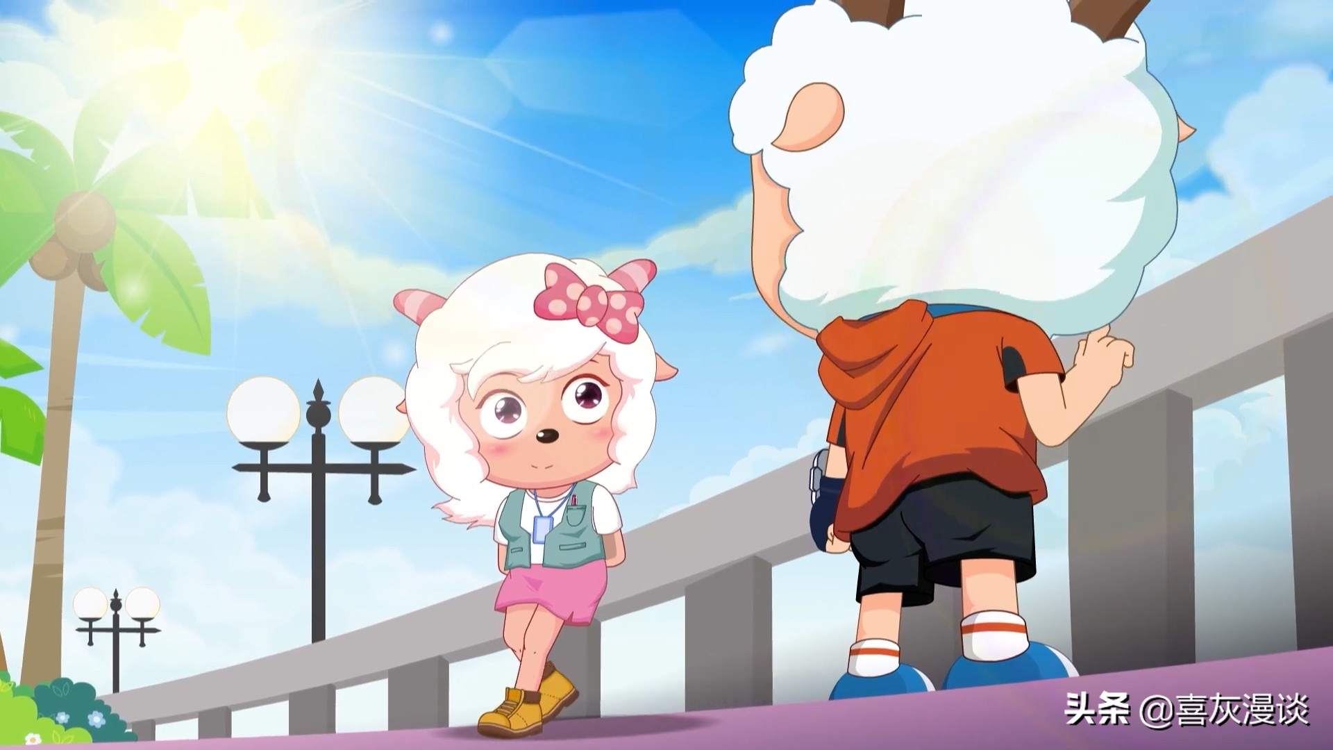 决战次时代喜羊羊长大了,05年代和15年代的喜羊羊