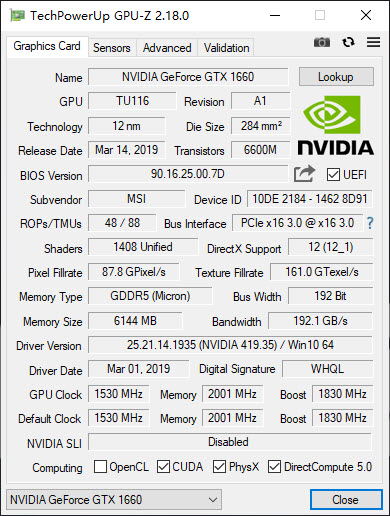gtx1660super对比gtx970,gtx1660和gtx970哪个好