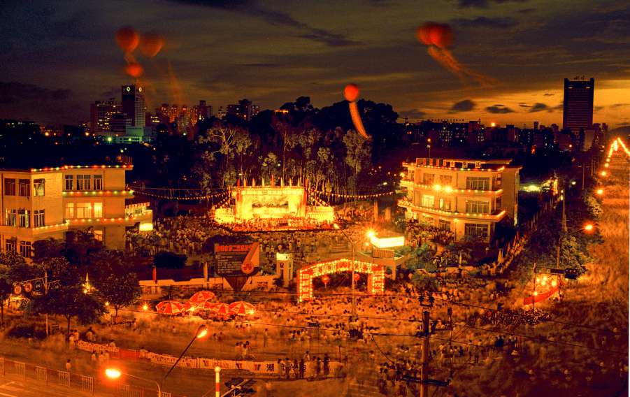 深圳三十年风云变化图,回望深圳四十年图片