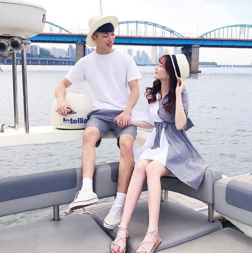 七夕情侣装怎么穿?分享10组韩风穿搭,跟男票出去虐爆单身汪