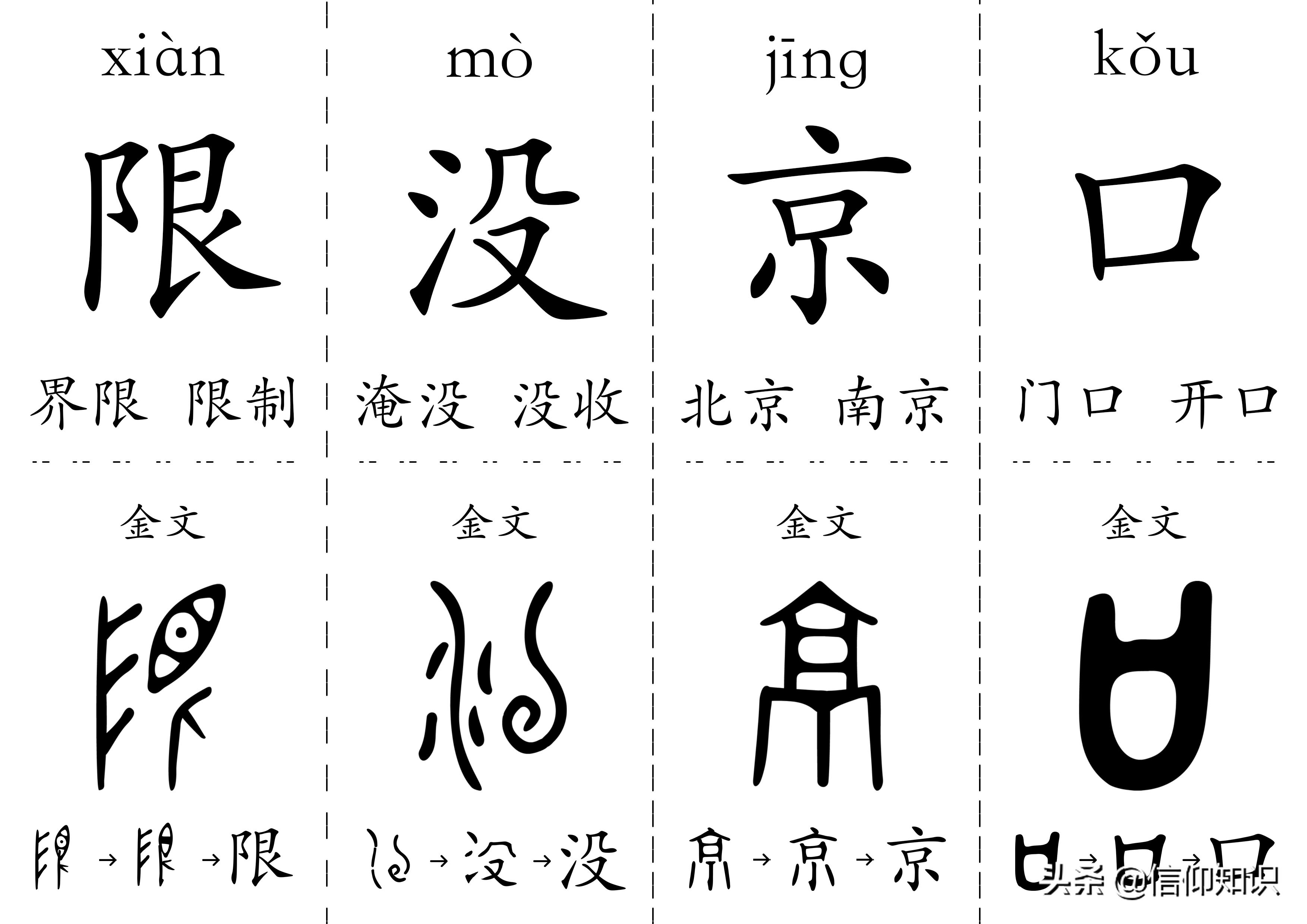 300字儿童认字书卡,给孩子打印识字卡