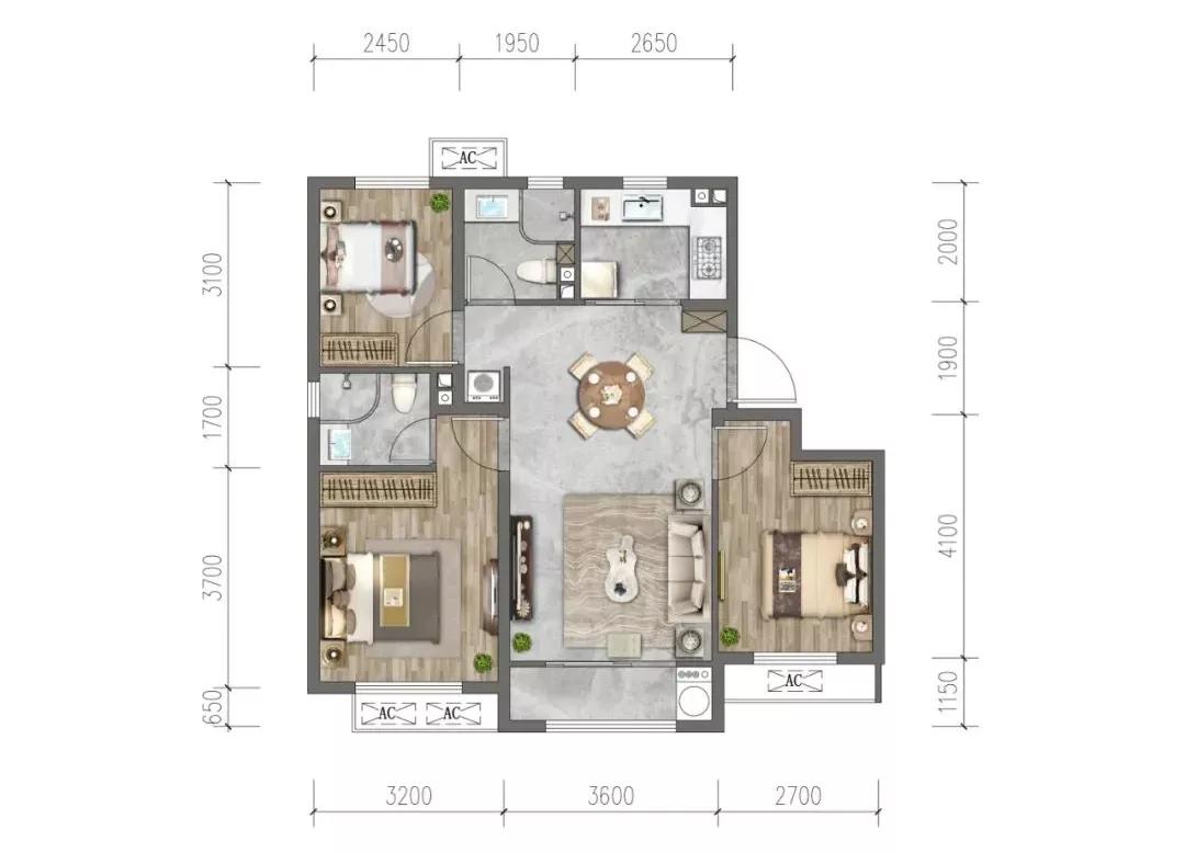 中建京西印玥特价房,中建京西印玥幸福里样板间