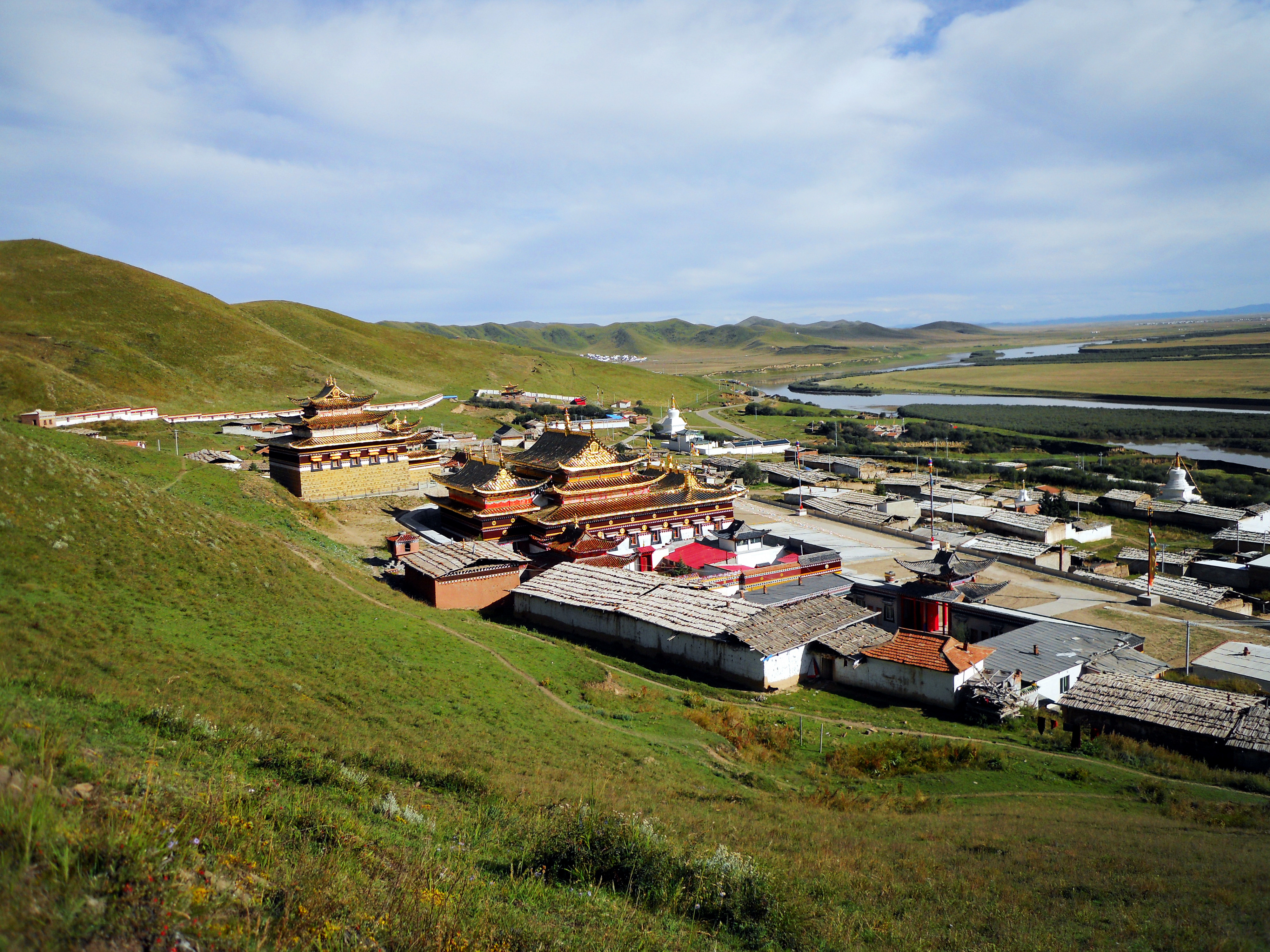 索克藏寺距离九曲黄河景区多远,藏传佛教不可思议的地方