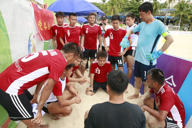 公安运动会喜报,全运会沙滩足球2021冠军