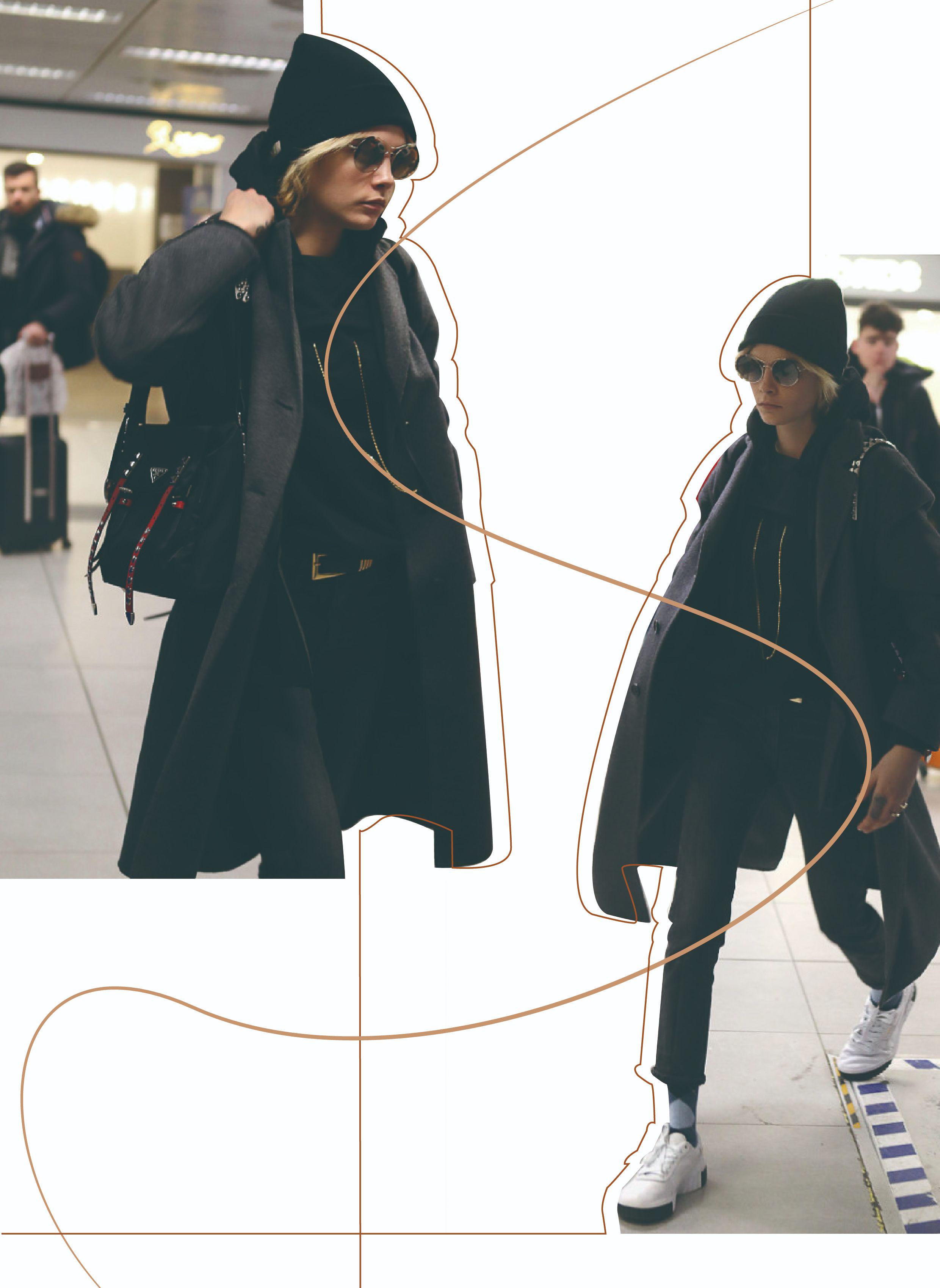 牛仔裤搭配中长款大衣,毛呢大衣牛仔裤怎么搭配好看