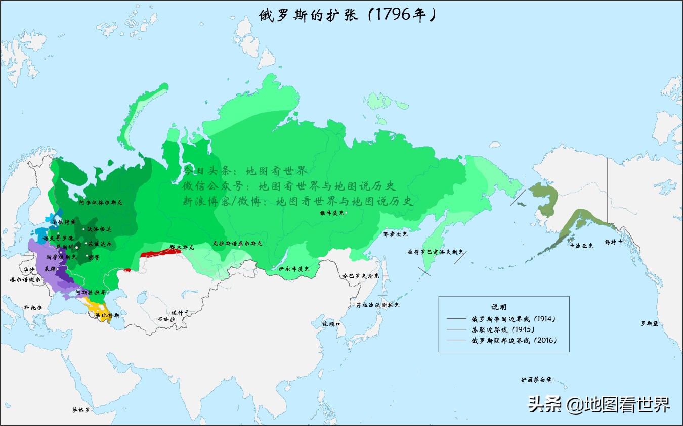 沙俄帝国大战苏联版图变化,沙俄大战大清国