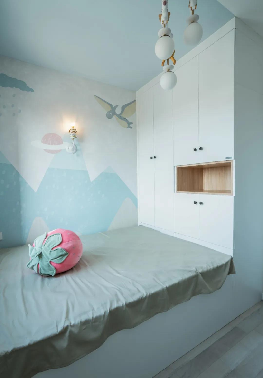 儿童房墙面用什么装饰经济实惠,儿童房全部刷一个粉色颜色好看吗