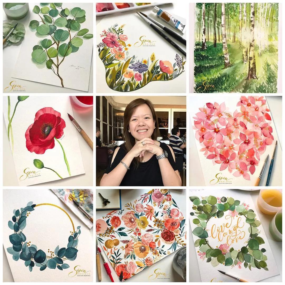 水彩手帐简单教程,水彩笔就能搞定的手账