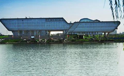 浐灞中秋游玩,浐灞中秋夜景