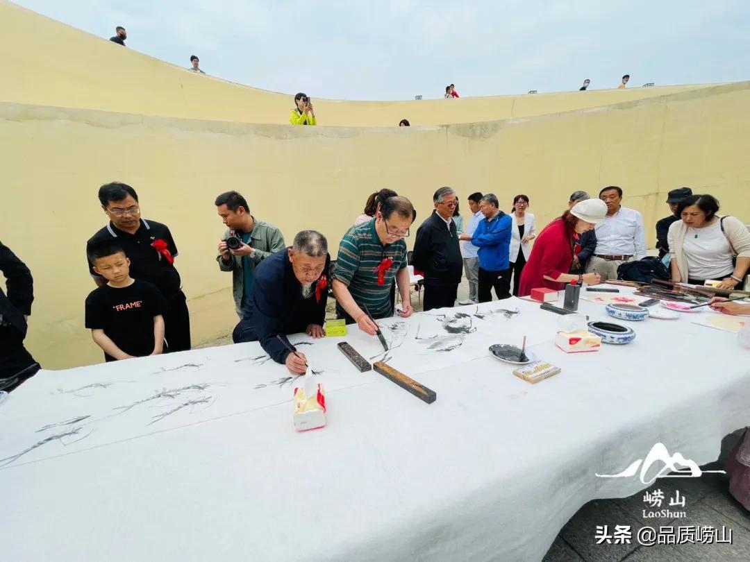 崂山绿石画,崂山绿石展览