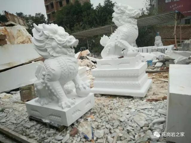 湖南耒阳汉白玉玉石精品,耒阳夏塘汉白玉大理石