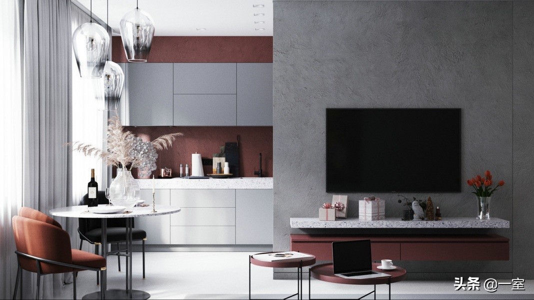 3.3米背景墙设计,客厅背景墙设计简约款