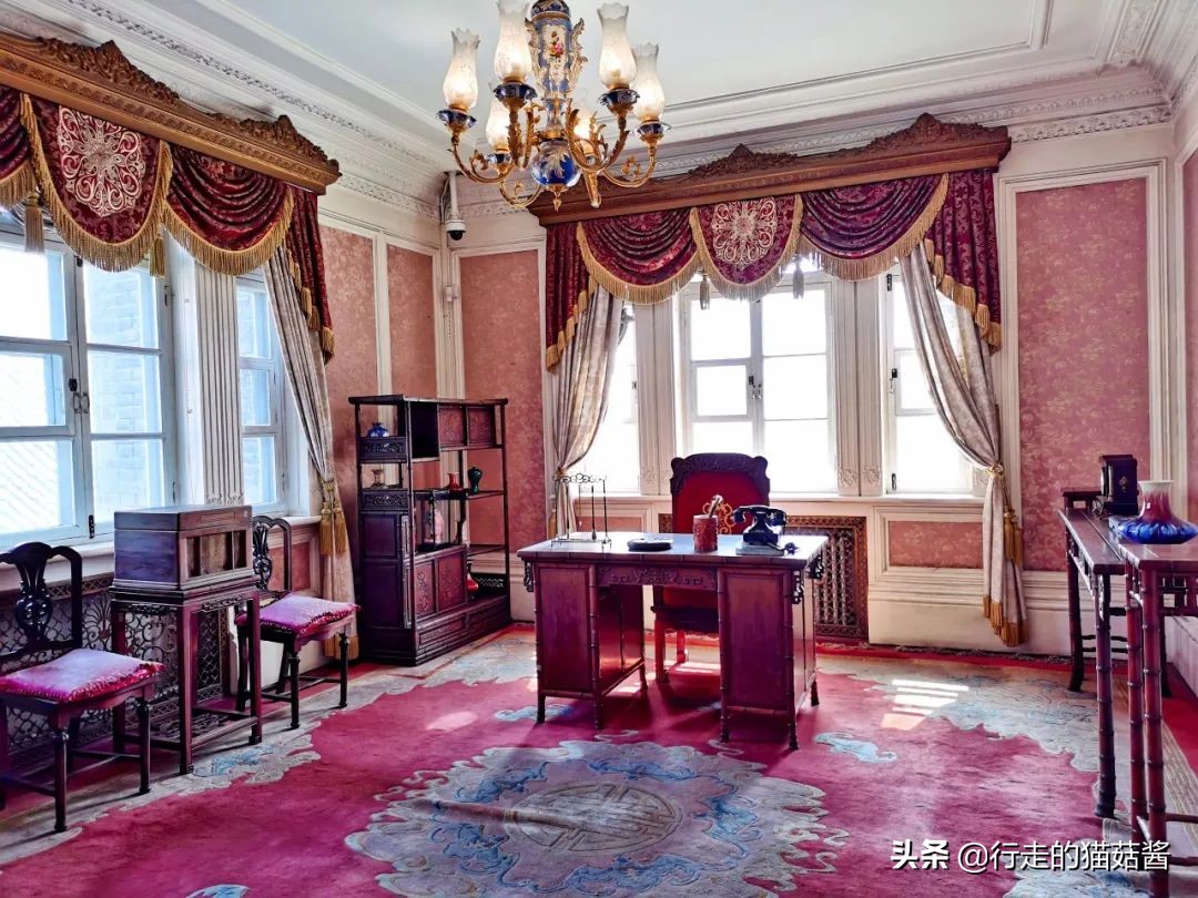 伪满皇宫博物院大气航拍,伪满皇宫各楼平面图