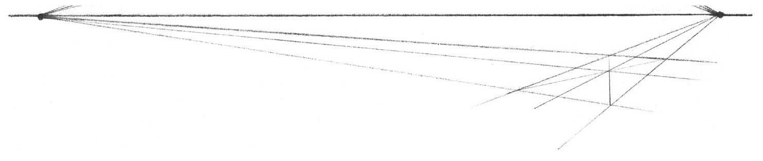 绘画透视原理：分步骤讲解透视原理，这是学画最基础的知识，收藏