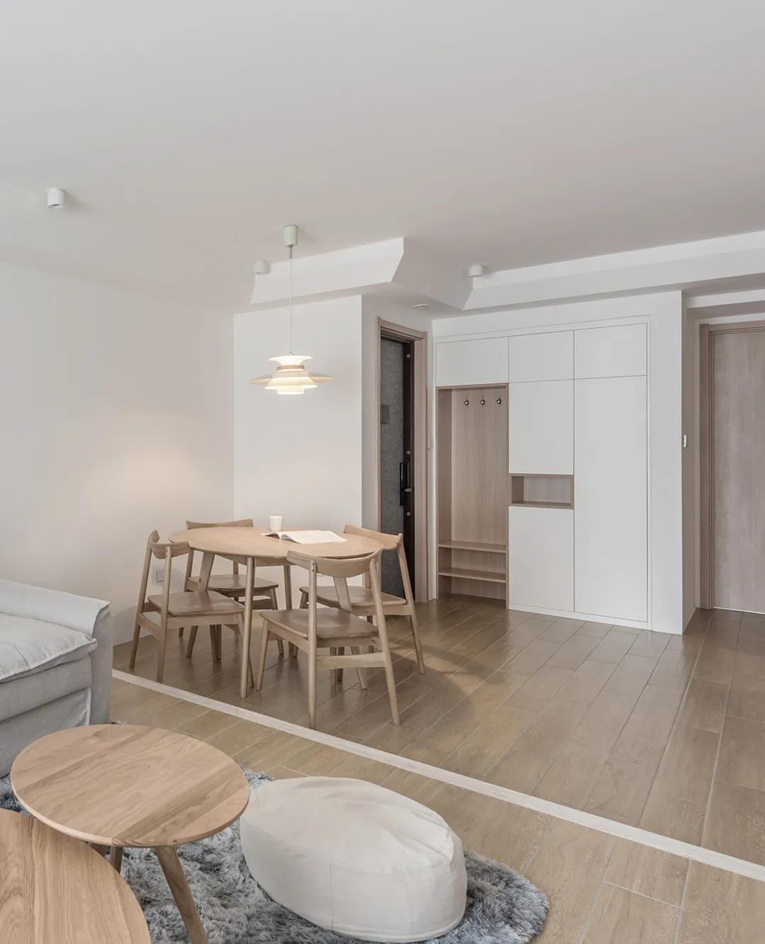 精装房浅改原木风,高级muji风装修