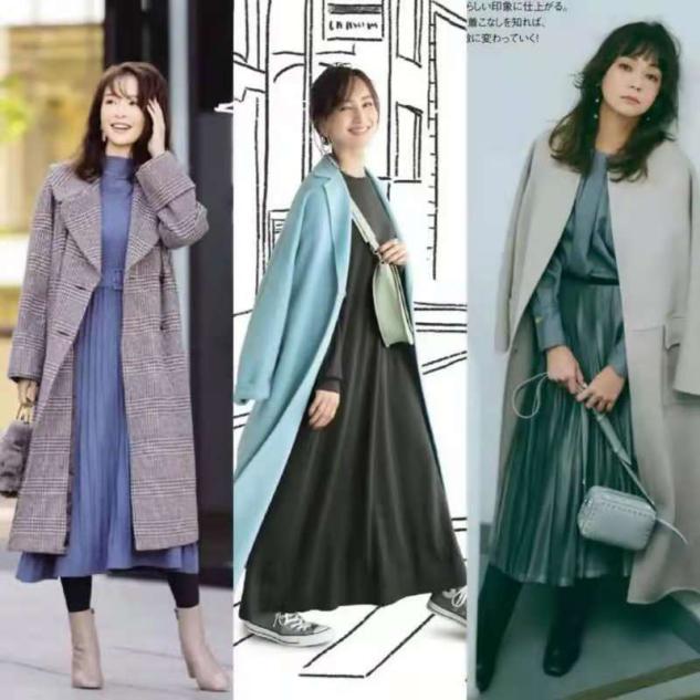 裙子秋冬高级感设计感,裙子洋气秋冬减龄