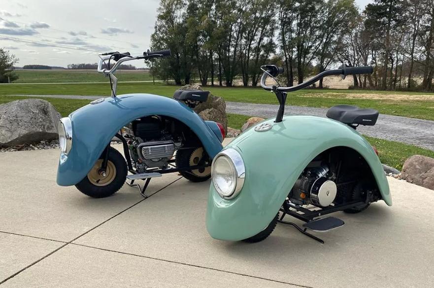 甲壳虫粉色老爷车,迷你甲壳虫车