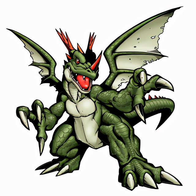 数码世界的天龙和地龙,最终融合为龙帝,上篇