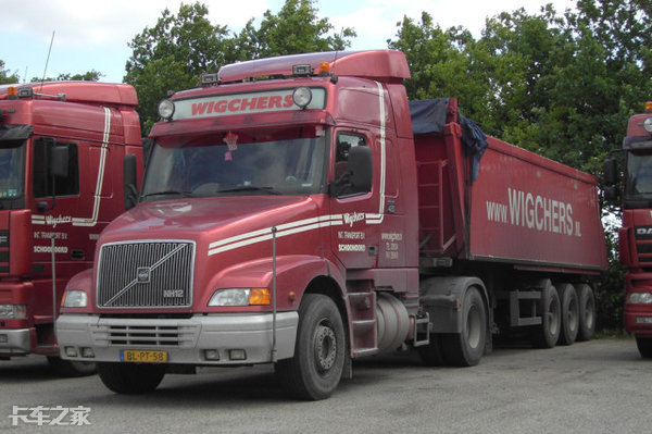 沃尔沃卡车历史车型回顾,沃尔沃vnl400长头牵引车