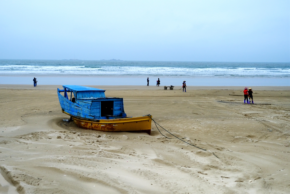 福建六鳌海滩,得天独厚图片