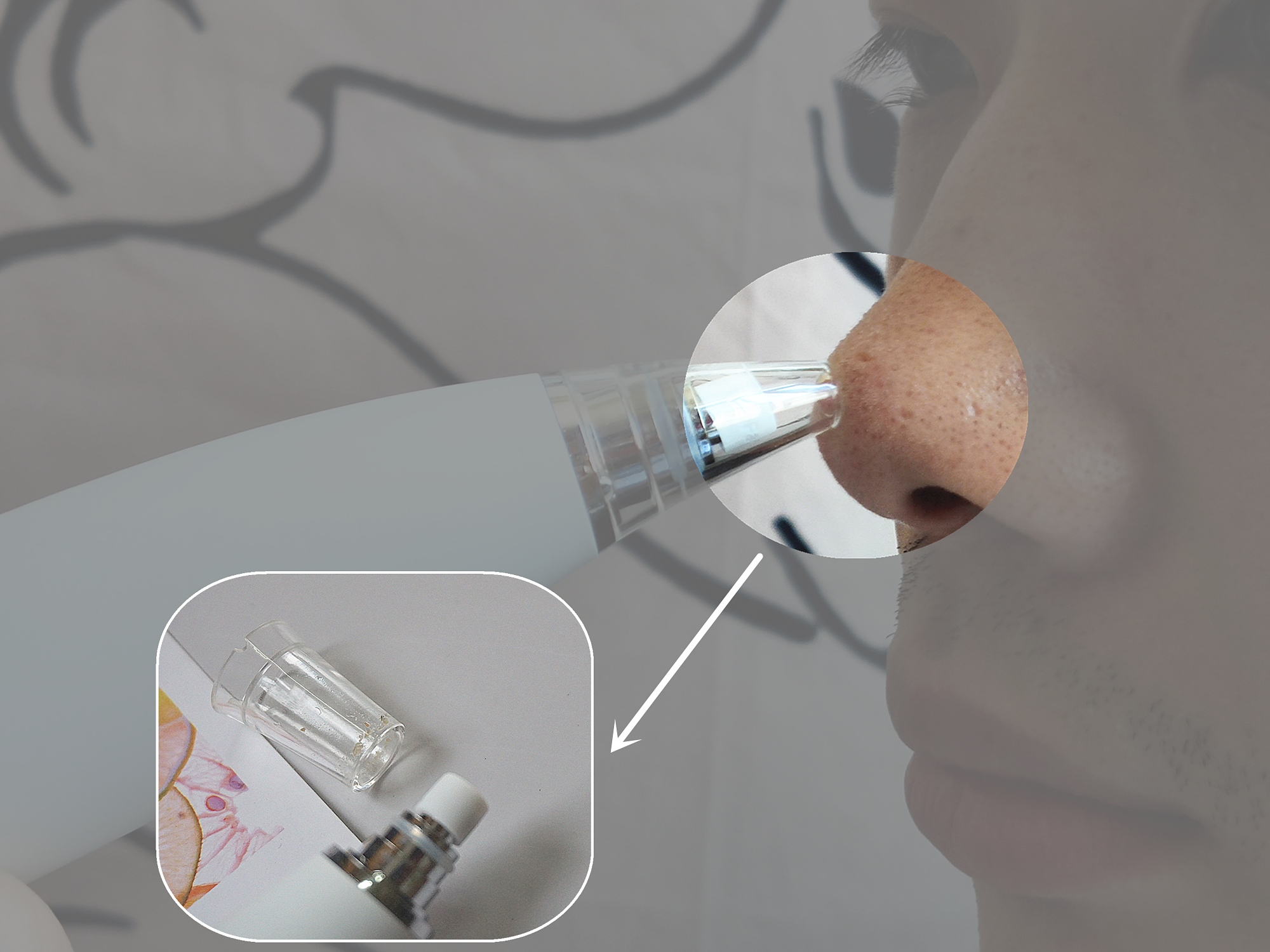 小米有品inface温感小气泡黑头仪,小米有品黑头仪怎么开机