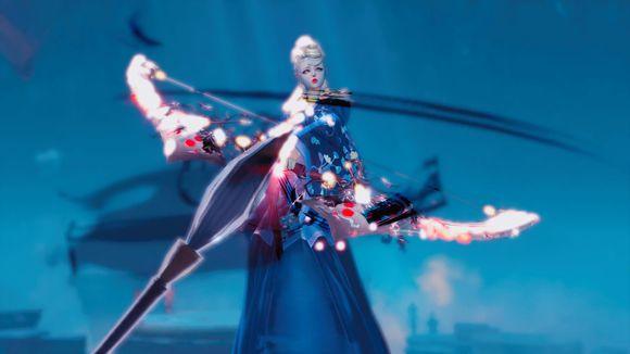 剑灵新职业弓箭手技能演示,剑灵弓手新手武器