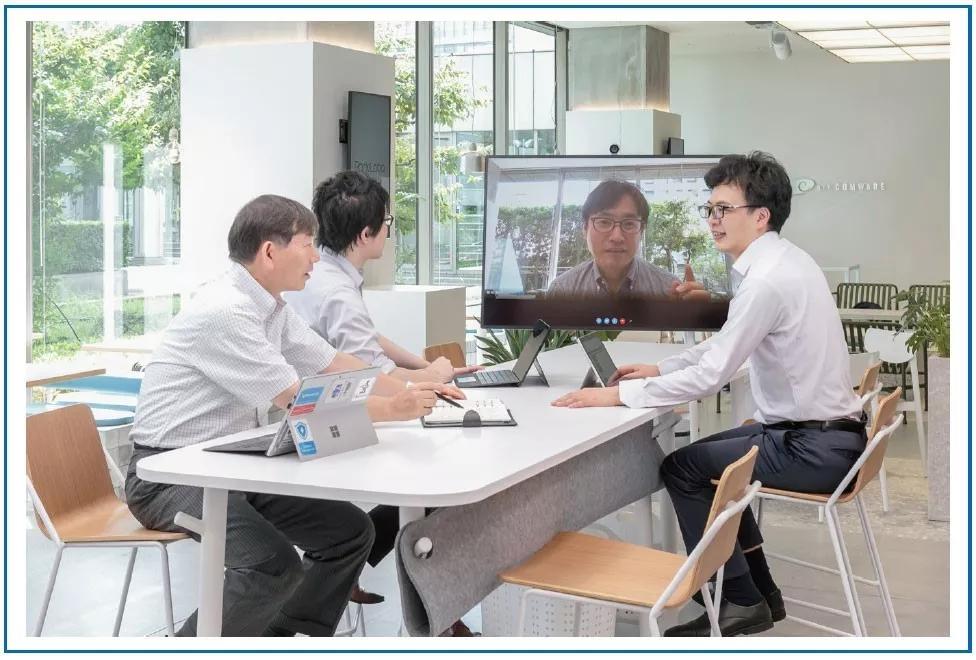 微软 Surface 助力 NTT COMWARE 公司重塑协同办公