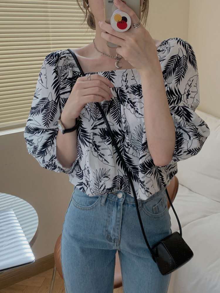 泡泡袖怎么穿不壮,泡泡袖怎么穿不显壮