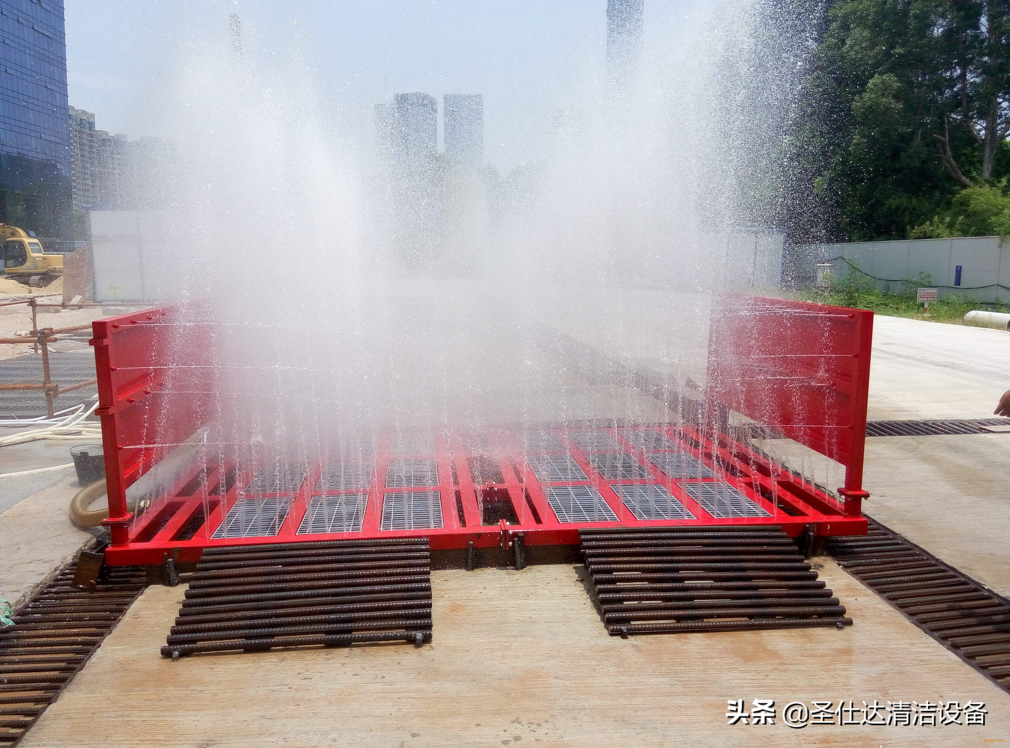 工地自动洗车机的作用介绍,工地智能全方位洗车机