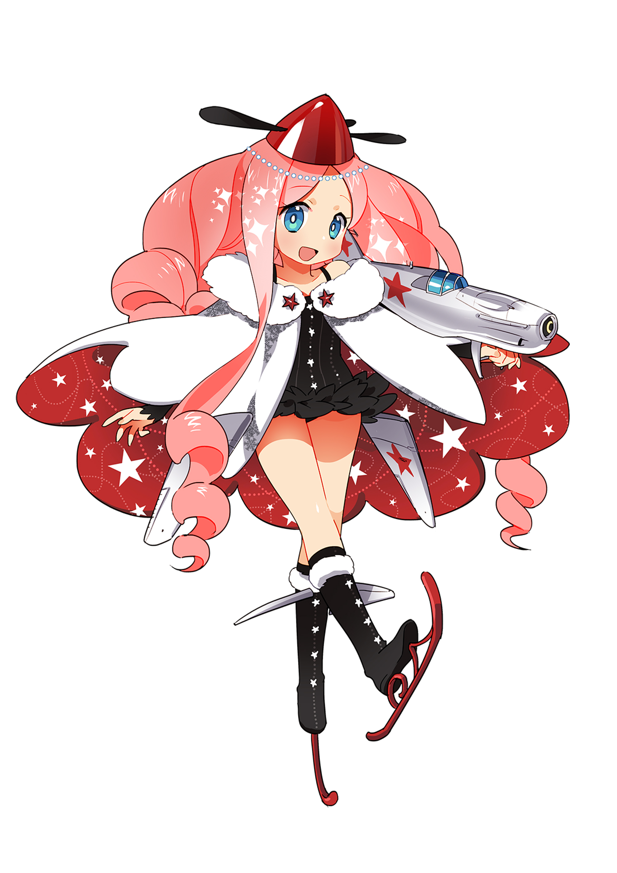 《苍穹战线》精美立绘原画插画卡牌欣赏，超过百种萌点各异的机娘