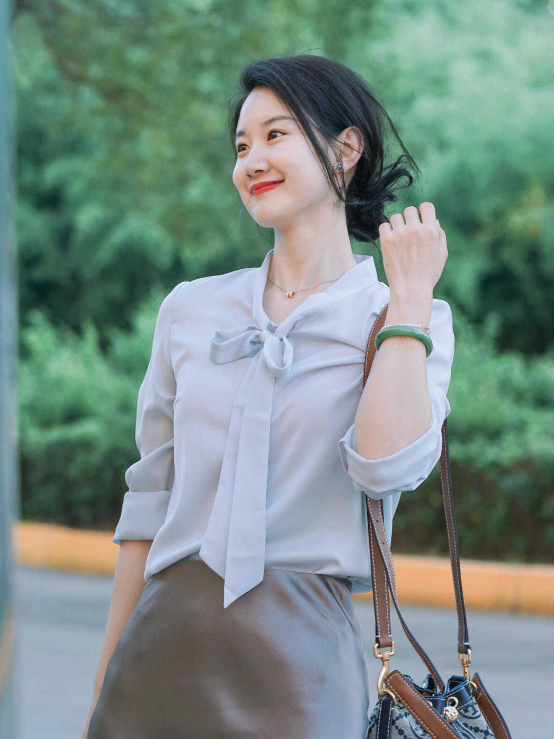 试试这些半身裙搭配,半身裙搭配上衣推荐胖子